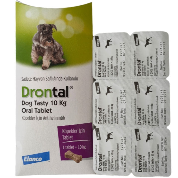 Drontal Elanco Köpek Tablet / 6 adet