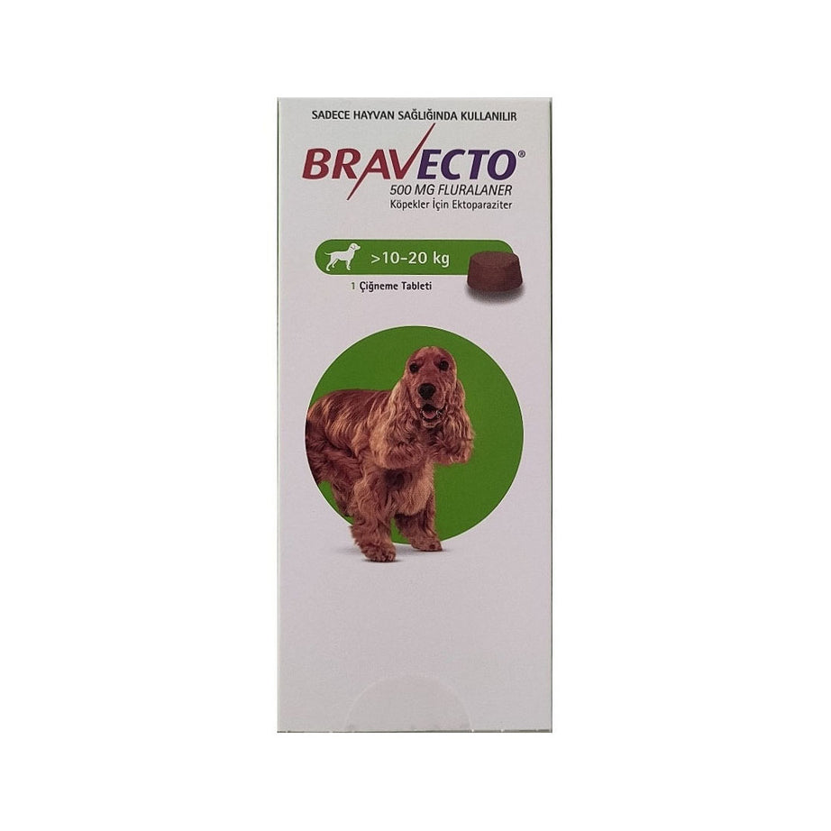 Bravecto Köpek (10 - 20 Kg) Dış Parazit Tablet