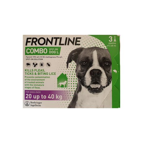 Frontline Combo (20 - 40 Kg) Köpekler İçin 3 Pipet