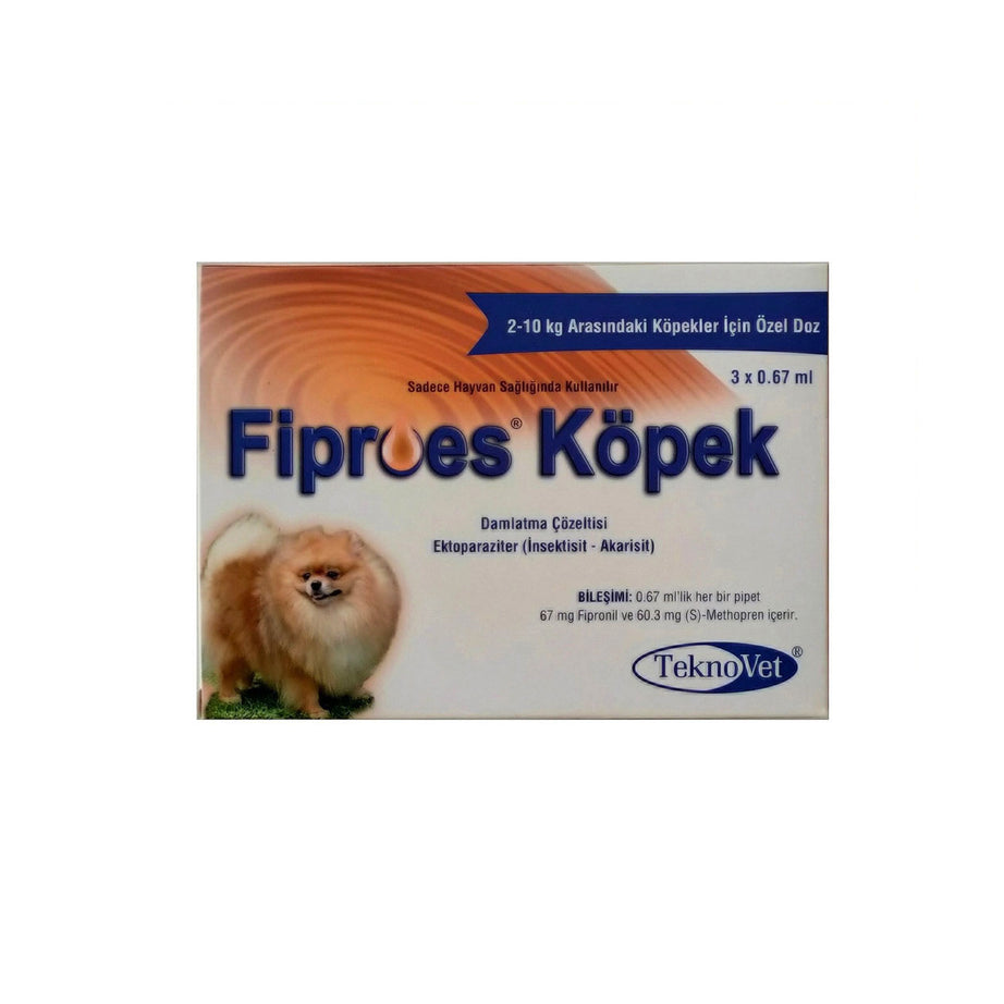 Fiproes Köpek (2-10 Kg) Damla 3 Pipet