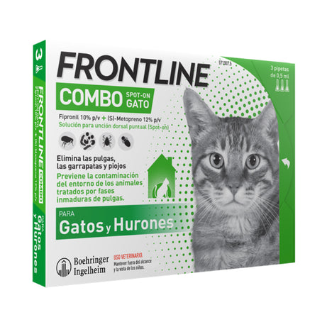 Frontline Combo Kedi Ense Damlası (0.5 ml) 3 Tüp