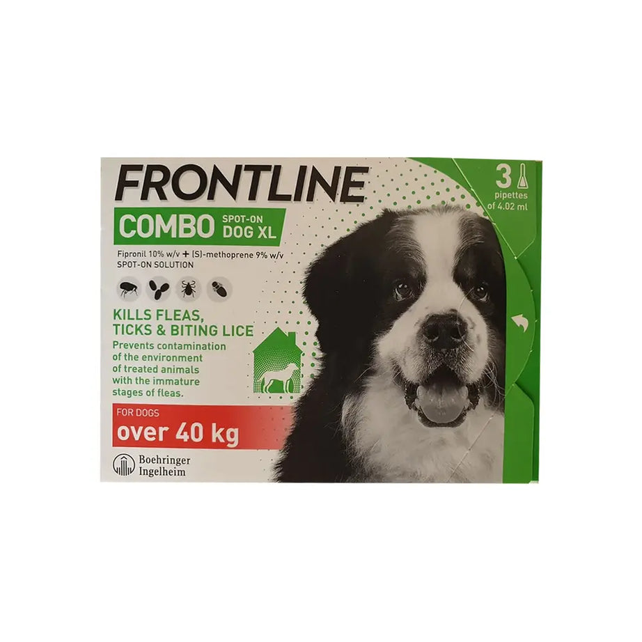 Frontline Combo (40 Kg ve üzeri) Köpekler İçin 3 Pipet