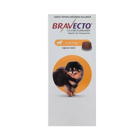 Bravecto Köpek (2 - 4.5 kg) Dış Parazit Tablet