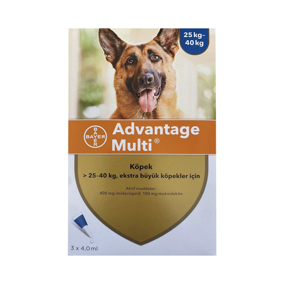 Elanco Advantage Multi 25-40 kg Köpek 3 Pipet