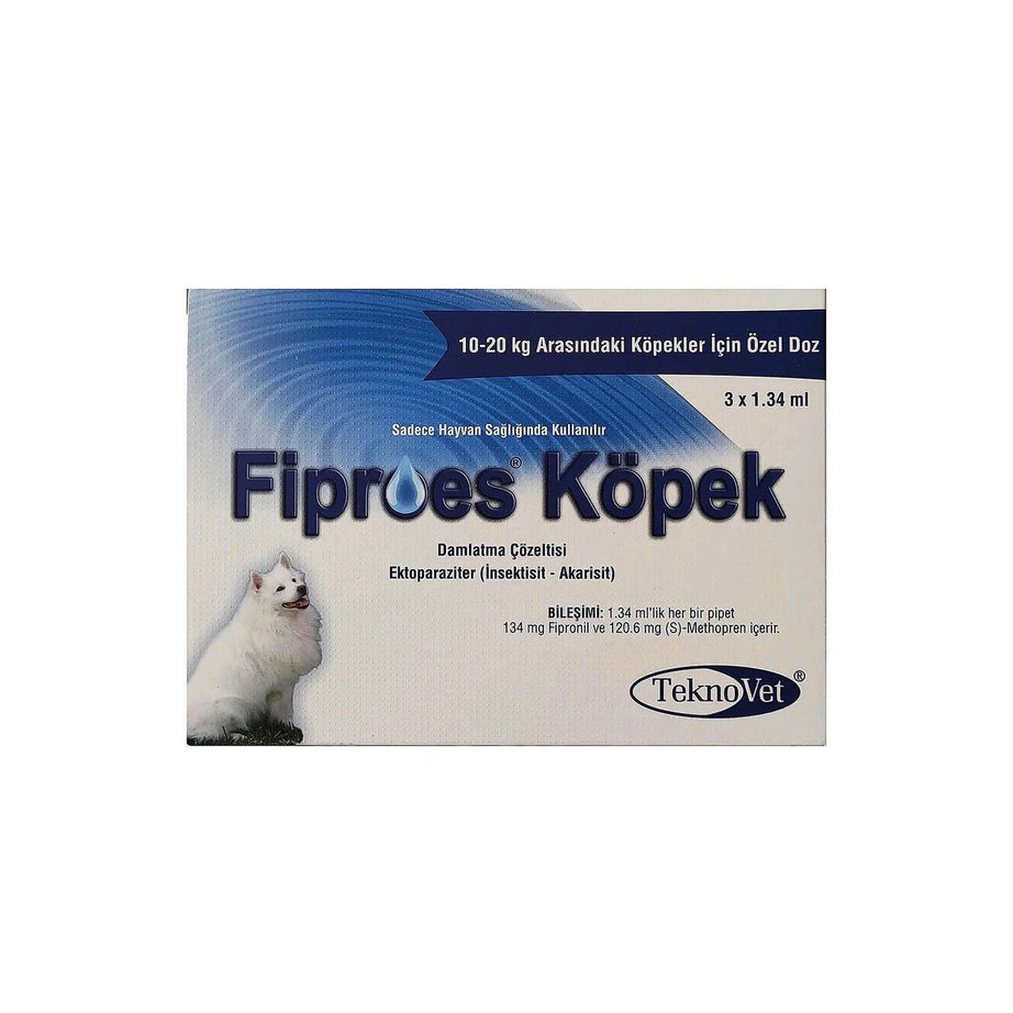 Fiproes Köpek (10-20 Kg) Damla 3 Pipet