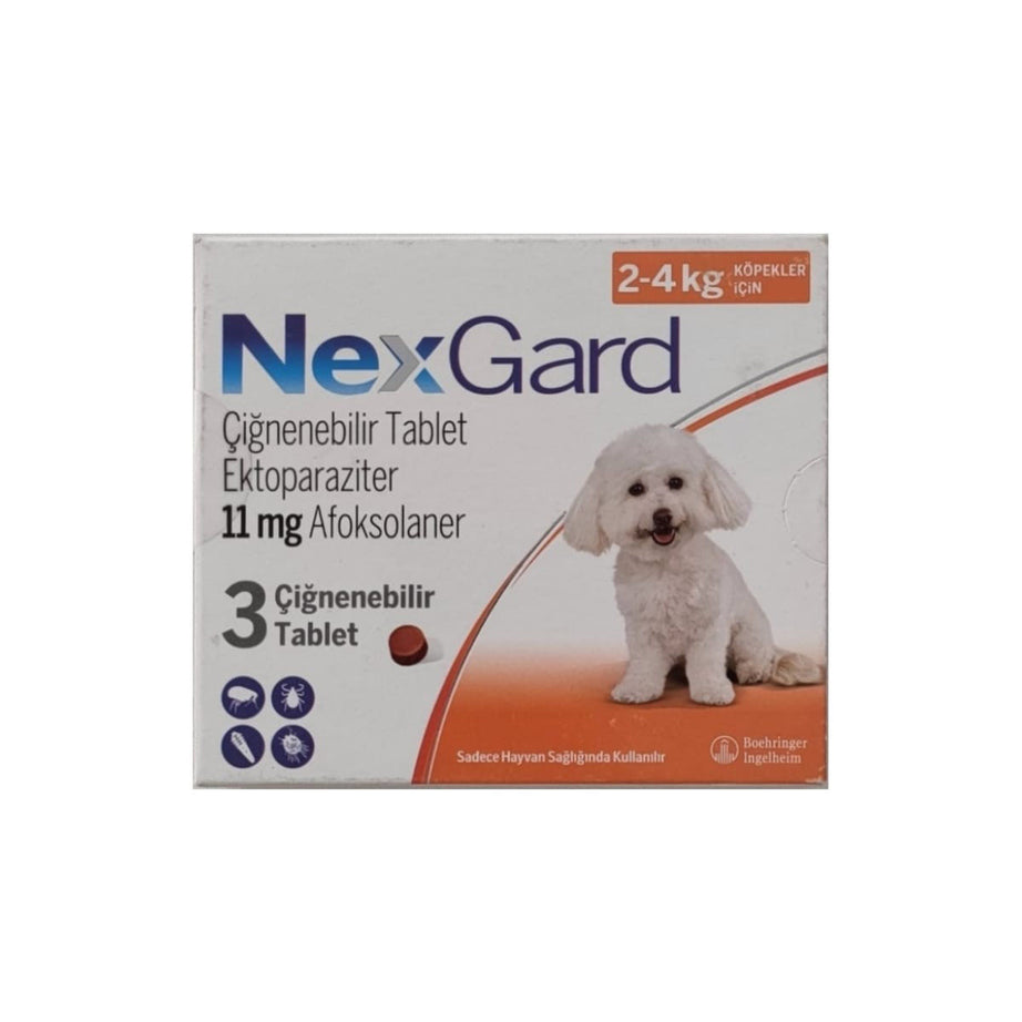 Nexgard (2 - 4 Kg) Köpek 3'lü Çiğneme Tableti