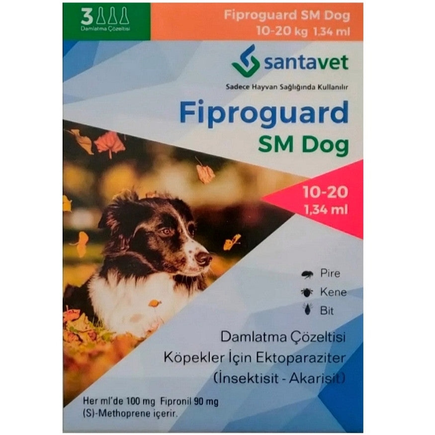 Fiproguard 10-20kg Köpekler Damla 1.34ml 3Pipet